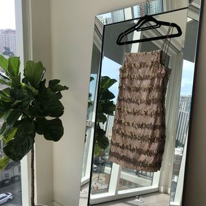 Rose Gold Sequence Short Dress
